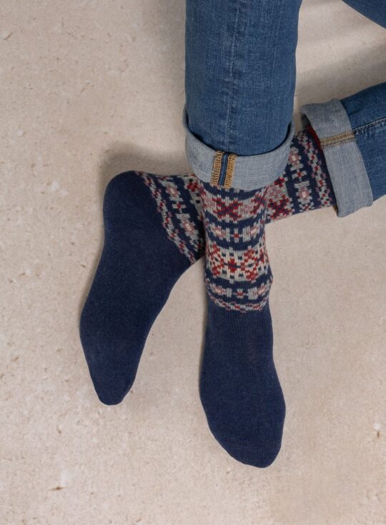 Bleuforêt | Ensemble de chaussettes en cachemire – Gris