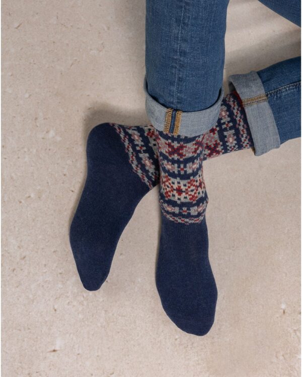 Bleuforêt | Ensemble de chaussettes en cachemire – Gris