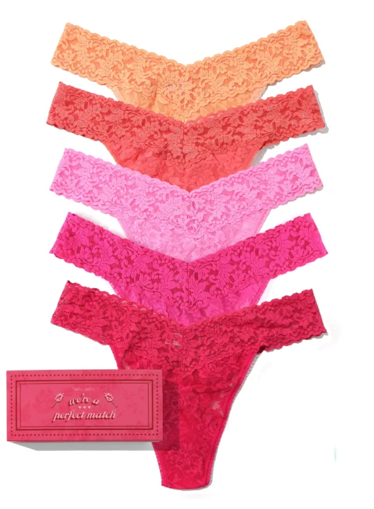 Hanky Panky | Women’s Pink Signature Lace Low Rise