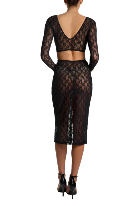 hanky Panky | Lexi Wood X Hanky Panky Erica Dress Black