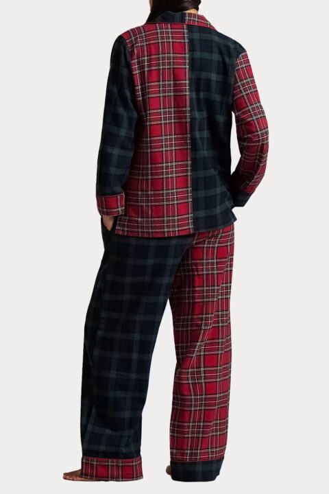 Polo Ralph Lauren |  Plaid Flannel Long-Sleeve Pajama Set