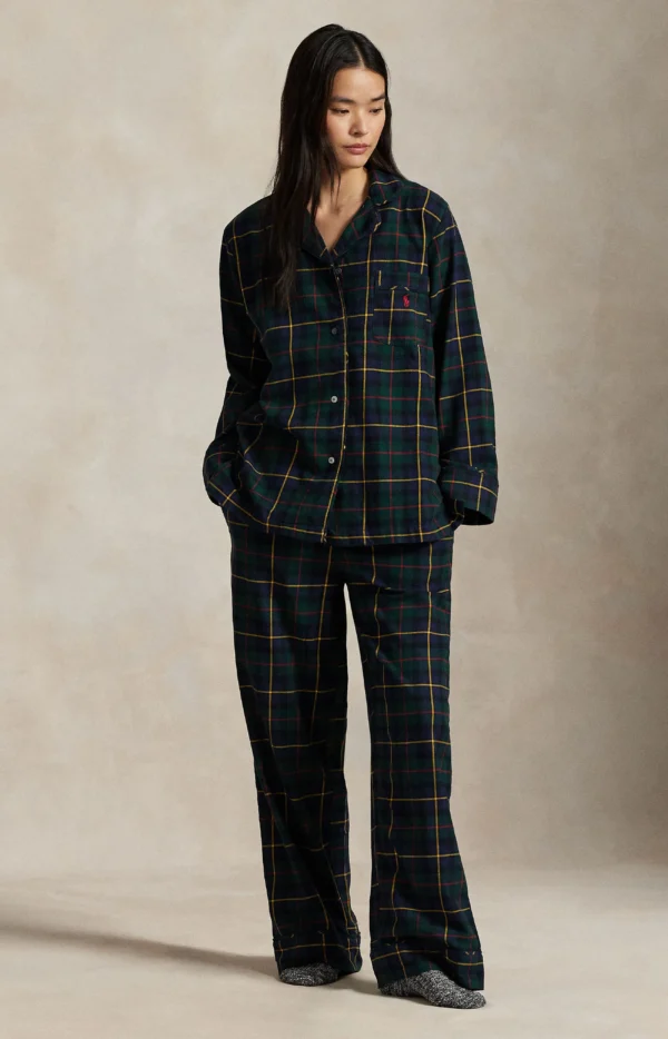 Polo Ralph Lauren | Madison Flannel PJ Set- Polo Tartan