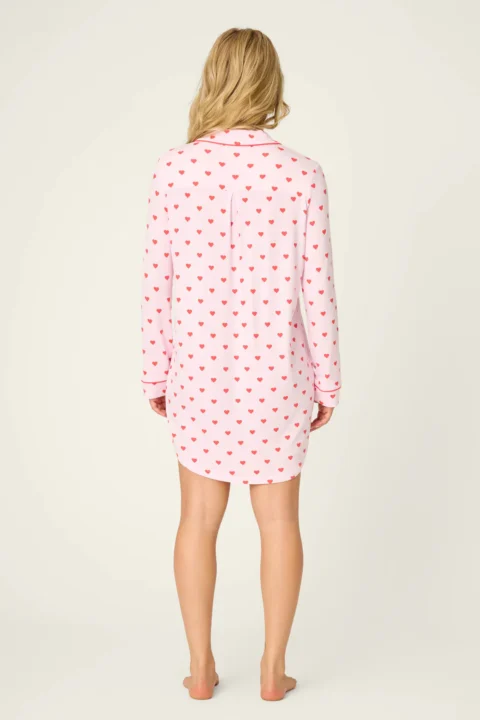 PJ Salvage | Chemise de nuit Wildest Dreams à imprimé cœur