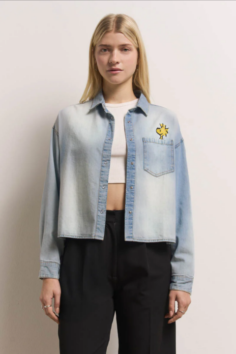 Princess Goes Hollywood | Chemise en jean en coton Peanuts