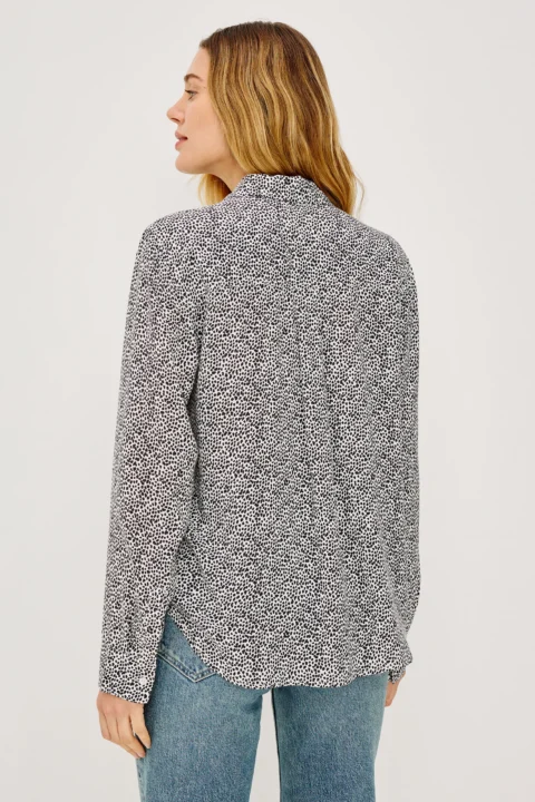 Rails | Chemise Josephine – ivoire à micro-pois