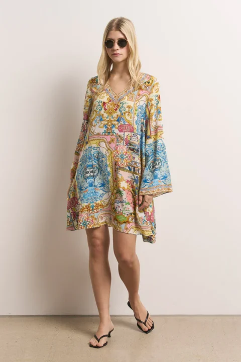 Princess Goes Hollywood | Robe chemisier en soie Dolce Vita