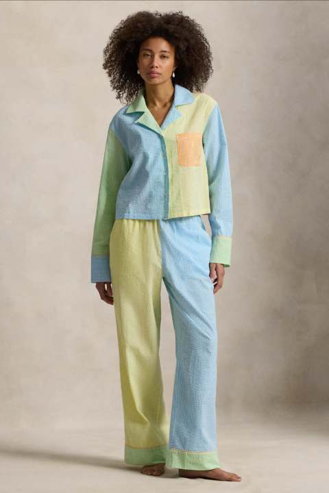 Polo Ralph Lauren | Ensemble pyjama seersucker color block