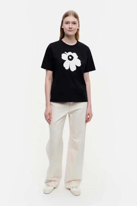 Marimekko | T-shirt Erna Unikko, motif Kioski