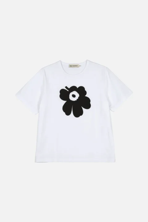 Marimekko | T-shirt Erna Unikko, motif Kioski