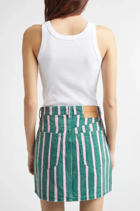 Marimekko | Camisole côtelée en coton extensible Kedol Unikko