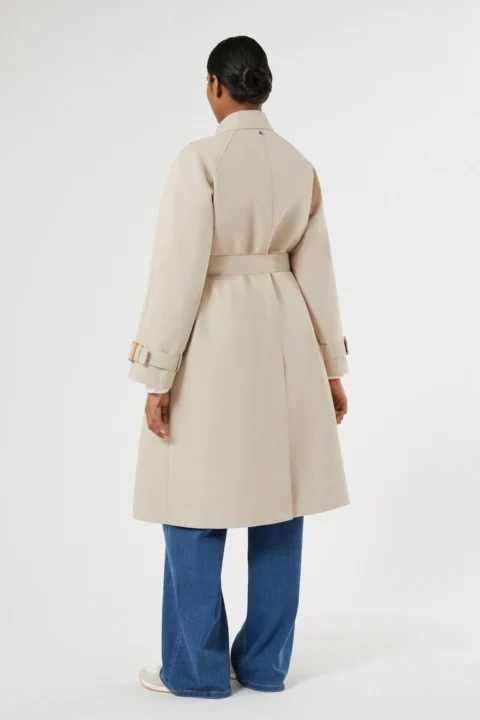 Marina Rinaldi | Trench-coat en sergé déperlant – Beige