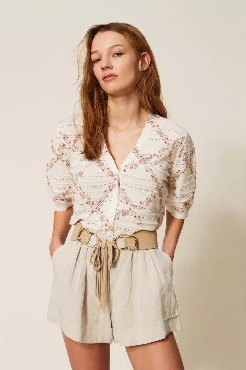 Twinset | Cardigan imprimé cerises