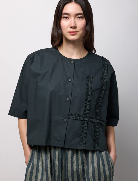 Neirami | Blouse courte eucalyptus