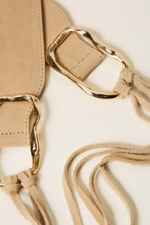Twinset | Ceinture en daim avec anneaux