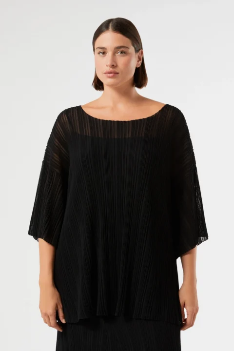 Marina Rinaldi | Viscose Crepe Sweater
