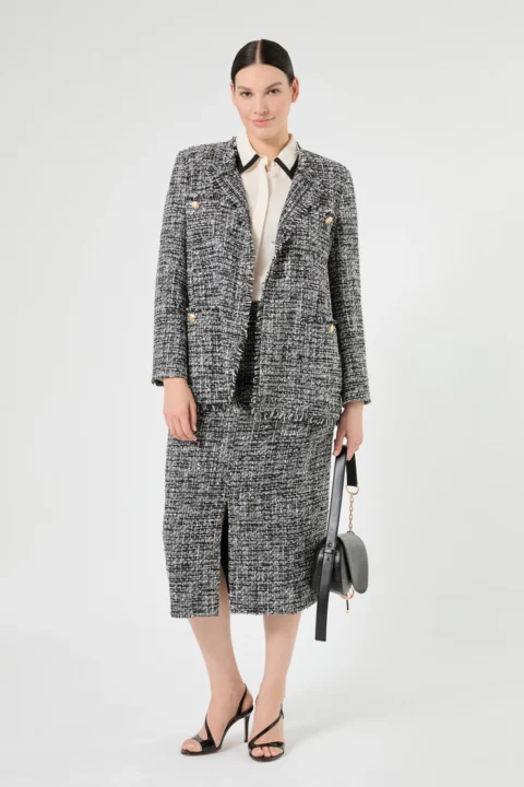 Marina Rinaldi | Veste en tweed
