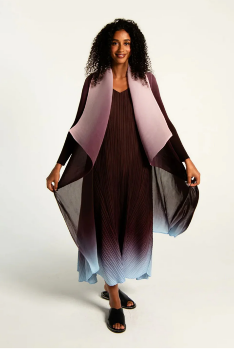 Alquema | Manteau Collare, couleur Pastel Moments ombré