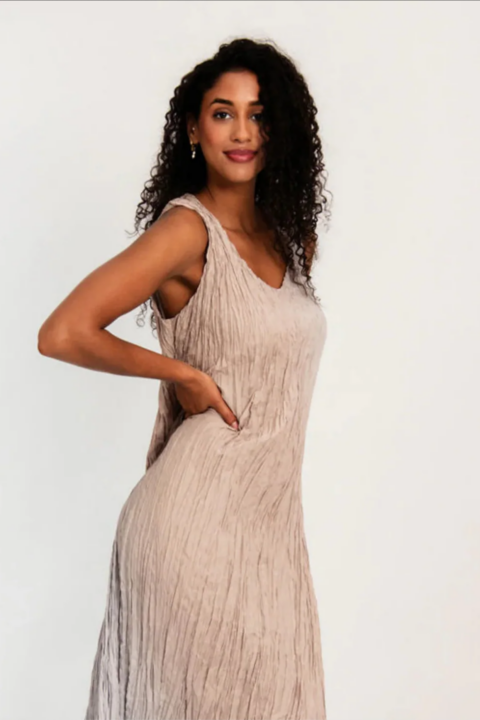 Alquema | Havana Dress Silver Sand