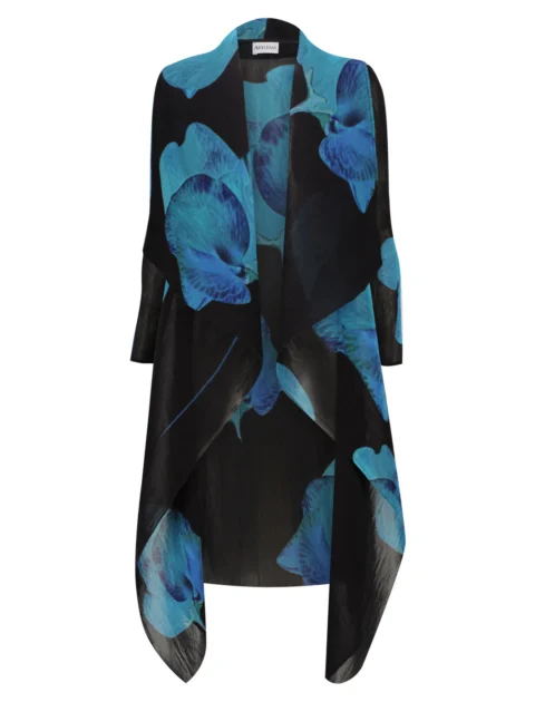 Alquema | Manteau Collare, couleur Aqua Pea