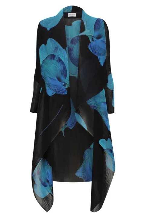 Alquema | Manteau Collare, couleur Aqua Pea