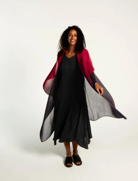 Alquema | Veste longue Collare – Ombré