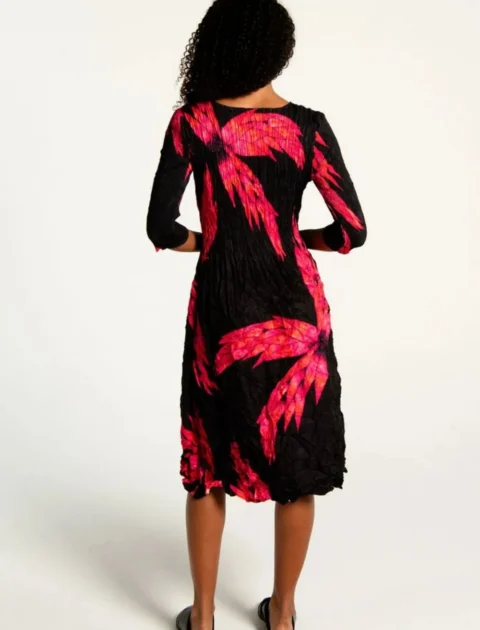 Alquema | Robe à poches Smash à manches 3/4 – Pink Night