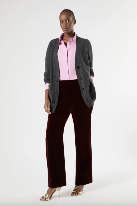 Marina Rinaldi | Cotton Poplin Shirt - Pink