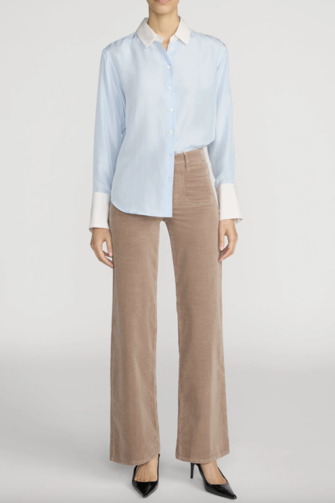 Frame | Le Slim Palazzo Modernist Pocket Corduroy
