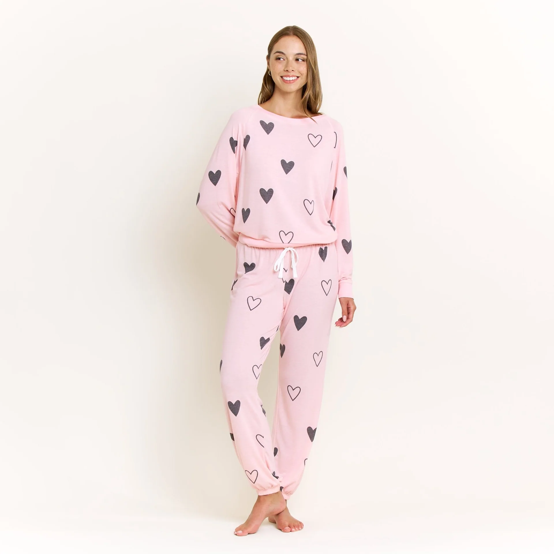 Honeydew Star Seeker long set in Dusty Hearts
