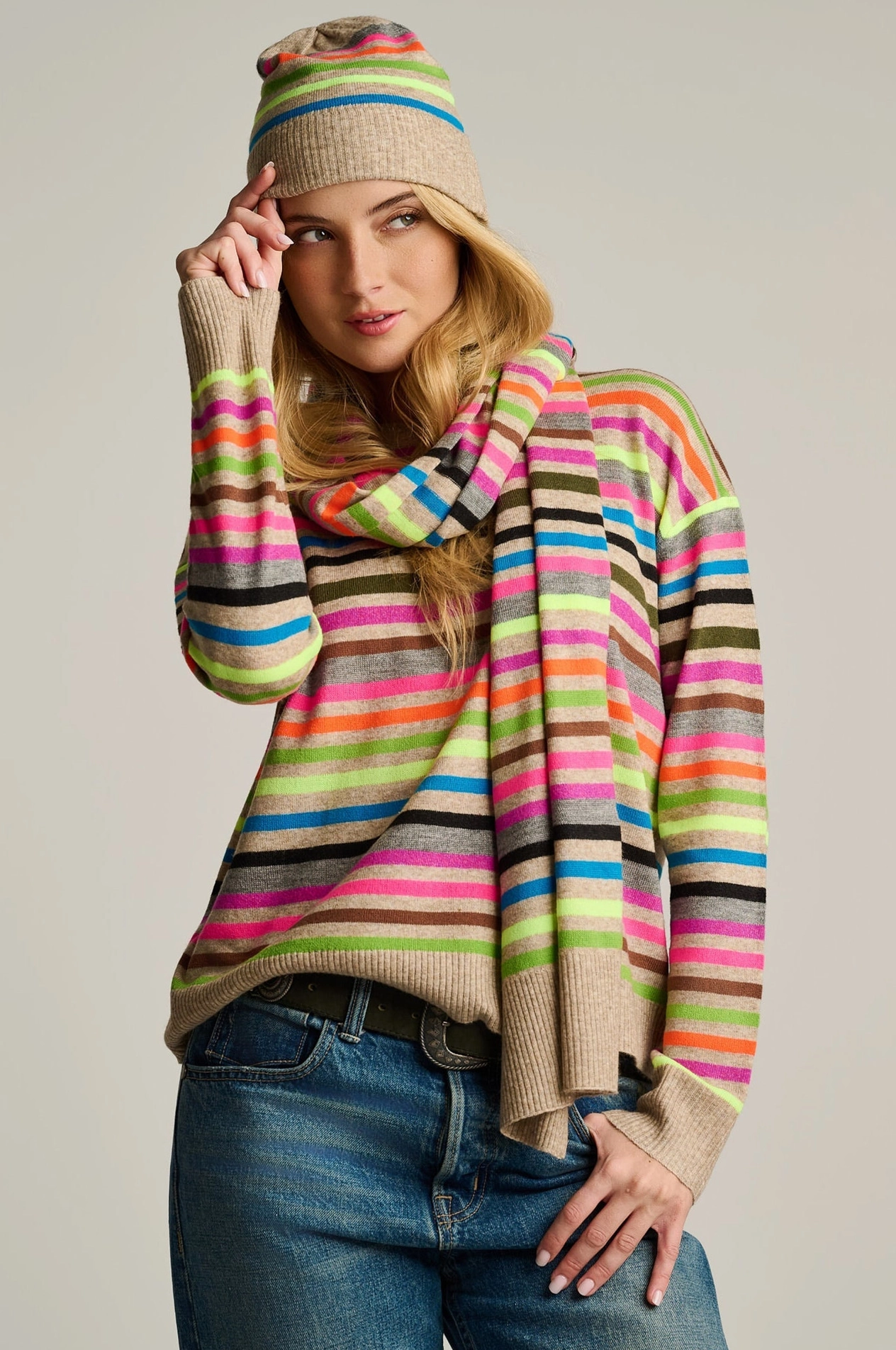 Lisa Todd fall knitwear look
