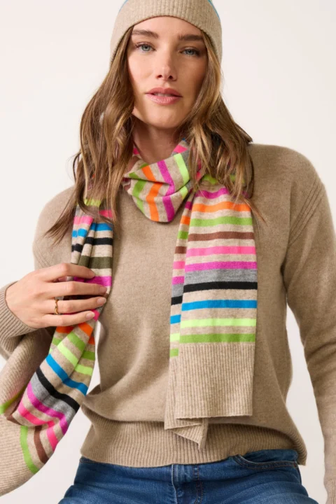 Lisa Todd | Foulard Hype Stripe