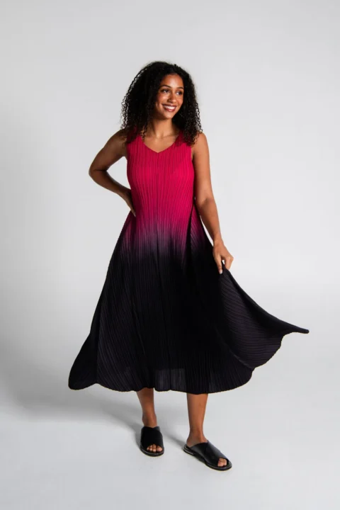 Alquema | Long Estrella Dress - Ombre