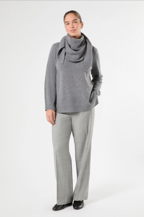 Marina Rinaldi | Cashmere Sweater - Medium Grey