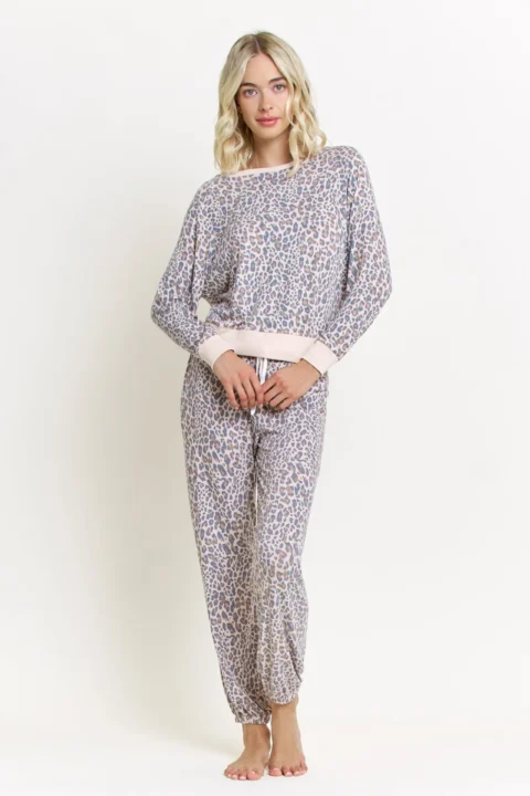 Honeydew | Star Seeker Long Set In Natural Leopard