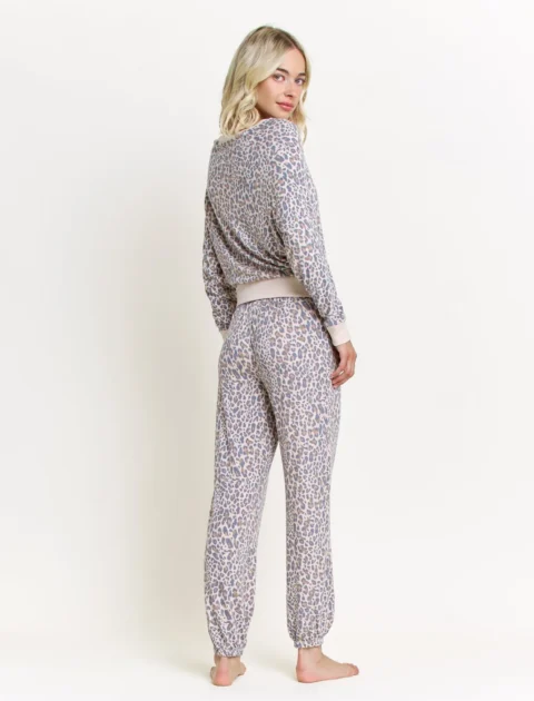 Honeydew | Ensemble long Star Seeker, motif léopard naturel