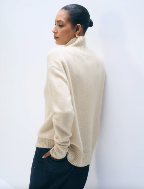 White & Warren | Collection en cachemire Natural Heather