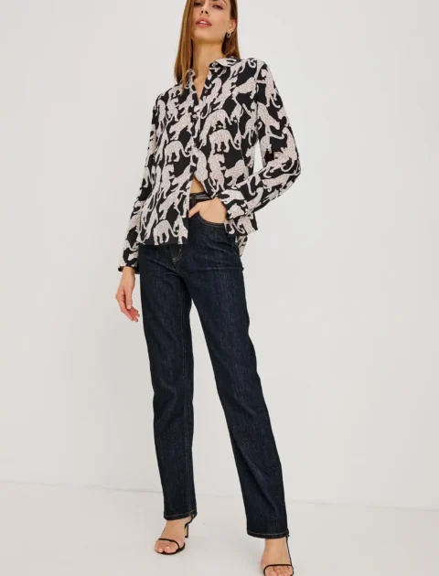 Rails | Chemise Alyssa – Onyx Jaguar