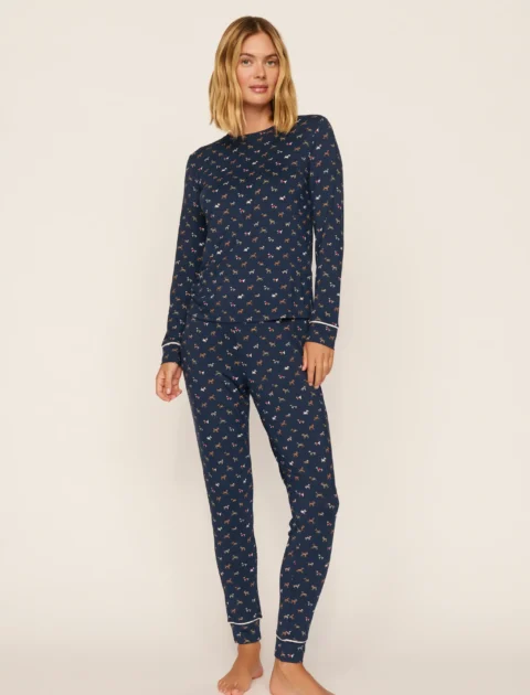 Eberjey | Pyjama Gisele imprimé à col rond en modal TENCEL™