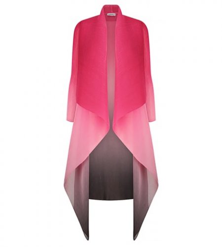 Alquema Cabaret Rose Robe Estrella et Manteau Collare