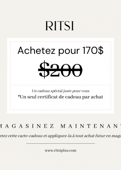 Carte Cadeau Ritsi