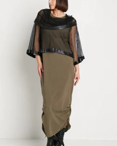 PLANET BY LAUREN G - Fishnet Jackie O Top