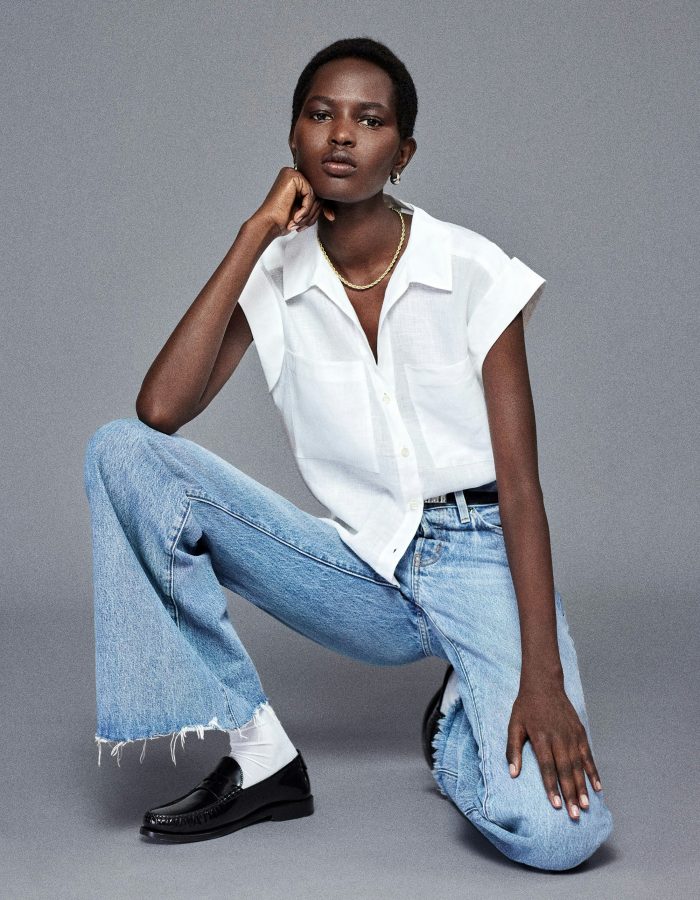 Frame Denim The Leisure Shirt - Blanc