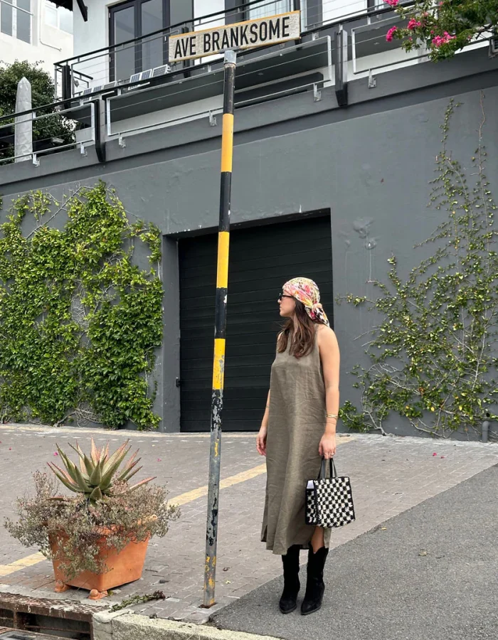 Princess Goes Hollywood - Robe en lin sans manches verte