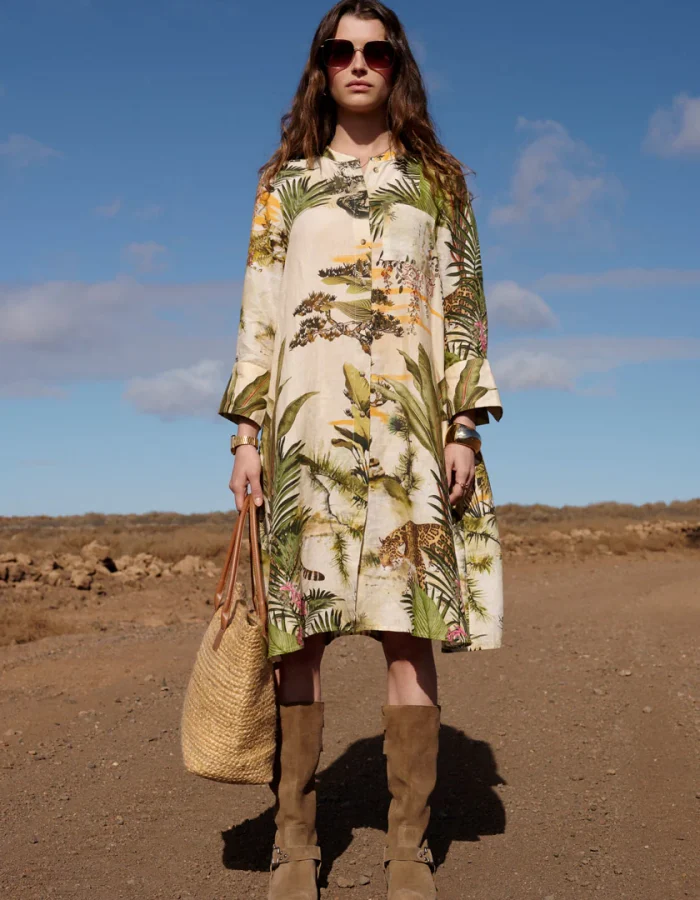 Princess Goes Hollywood - Robe en lin Safari 